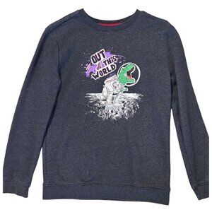Cat & Jack Dinosaur Astronaut sweatshirt, size 12